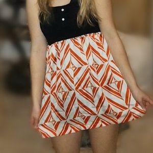 black mini dress// cover up